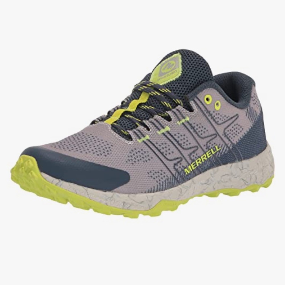 Merrell  hiking Shoes in Gray and Neon Yellow